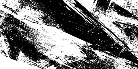 Aufkleber - Seamless scratched banner with corner curls for grunge design and effects