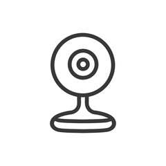 Poster - Minimalist Webcam Icon: Simple, Modern Design for Digital Communication