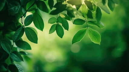 Poster - A detailed view of a cluster of leaves