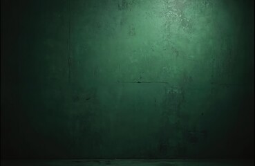 Aufkleber - Green concrete wall background. Texture of rough stone surface. Empty background. Suitable for presentations, product displays. Grunge, industrial feel. Blank space for text or design.