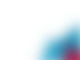 Poster - Abstract digital art with a gradient of blue and red colors with a black background