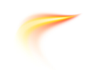 Poster - Abstract flame illustration with vibrant yellow and orange colors on a black and red background