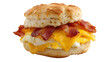 © Adriana - Bacon, egg, and cheese biscuit on white background
