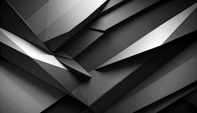 Wide geometric shapes backround illustration
