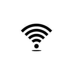 Poster - Wifi signal wireless internet connection network technology communication hotspot router antenna broadcasting icon