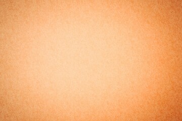 Poster - Coarse orange textured surface is filling entire frame in flat design style with subtle gradient