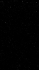 Wall Mural - Dark Night Sky with Scattered White Stars