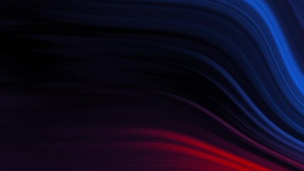 Poster - Abstract animated background with vibrant blue red wave lines flowing in a seamless motion, creating an energetic and futuristic visual effect for ads, creative digital design, or presentation