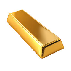 Poster - a hyper-
realistic product gold bar bullion angled with reflection isolated on pure white background subtle soft shadow clean studio lighting, ultra-high detail, PNG stock render :