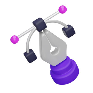 Designer circle concept Icon with background