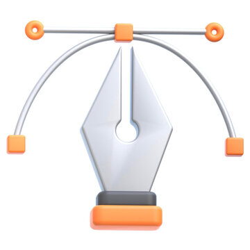 Designer circle concept Icon with background