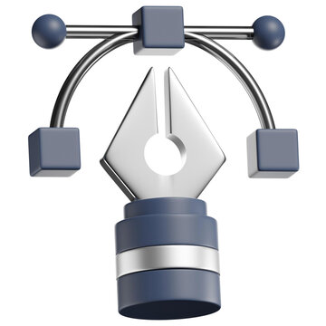Designer circle concept Icon with background