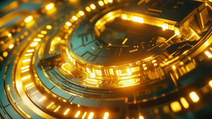 Aufkleber - A close-up shot of a clock on the side of a building, perfect for use in urban or cityscape designs