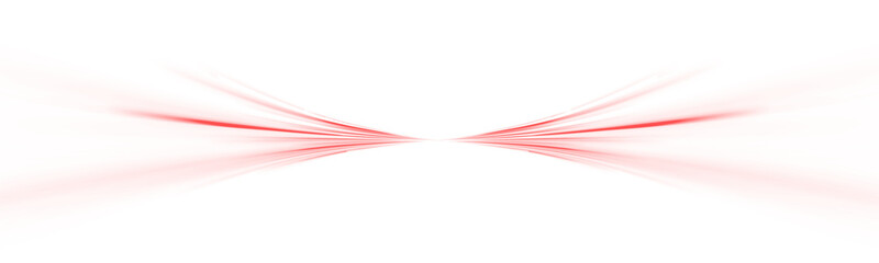 Wall Mural - glow and laser png trail streak across the city. futuristic motion red line effect. png speed with m