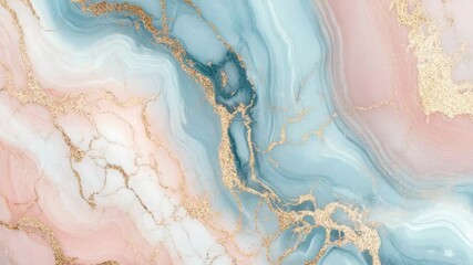 Aufkleber - A detailed view of a marble surface with gold paint, suitable for use in advertising or design projects