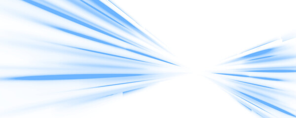 Wall Mural - line trail in 1920 beam with png blue streaks and blur. futuristic ray glow, abstract bright road an