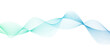 © Zafran - Vector abstract background with dynamic blue waves.