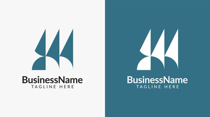 Aufkleber - Abstract and modern logotype icon, digital, sports, technology for various businesses and companies