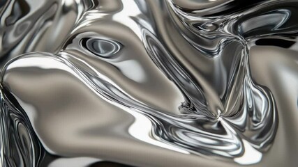 Aufkleber - A close-up shot of a smooth and reflective surface, great for highlighting textures or backgrounds