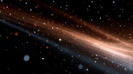 Aufkleber - Stunning cosmic view featuring a swirl of colors and glowing stars. Perfect for backgrounds and digital art. A mesmerizing blend of light and motion. Captivating space-themed design. AI