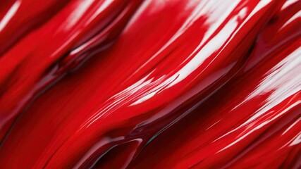 Poster - A close-up shot of a red and white background, great for use in designs where a bold and eye-catching color scheme is desired