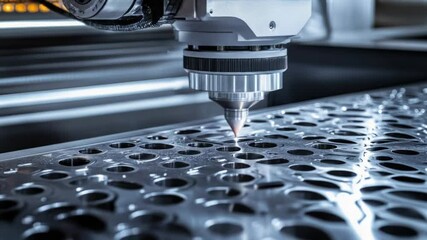 Poster - Close-up shot of a machine's internal workings