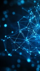 Poster - Innovative Digital Connection Network Structure Design Showcasing Advanced Communication Systems