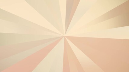 Poster - Abstract Radial Background Animation With Soft Colors Creating A Sunburst