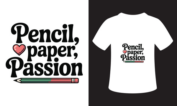 Motivational Writing T-Shirt Design
