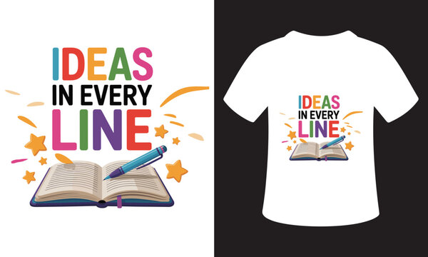 Minimalist Writing T-Shirt Design