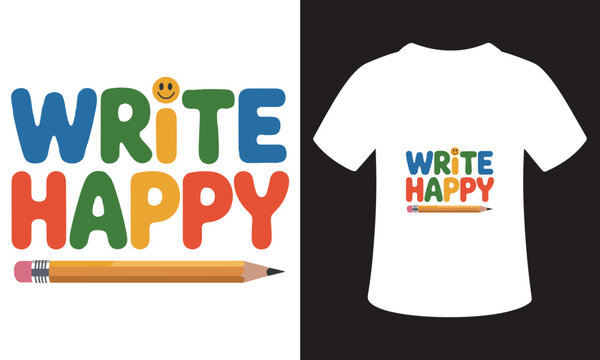 Minimalist Writing T-Shirt Design