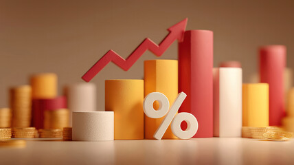 Poster - High exchange rates and interest hikes influence long term investments and business value rise
