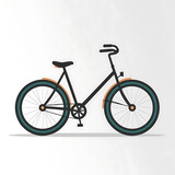 Vintage Bicycle Illustration Classic Cycle Design