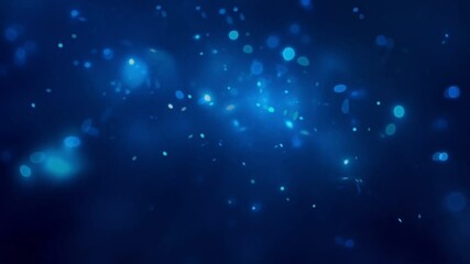 Wall Mural - Cosmic Abstract in Deep Blue: An abstract depiction of cosmic dust against a deep blue backdrop, creating a sense of mystery and wonder.