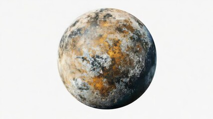 Wall Mural - a planet with a brownish color. it is a large planet