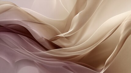 Aufkleber - A serene abstract background with flowing lines and muted tones, evoking a sense of tranquility and elegance for a refined and stylish appearance.