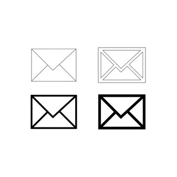 Simple Envelope Icons Versatile Email & Messaging Symbols