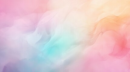 Poster - Abstract pastel color swirls background.