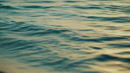 Wall Mural - a close-up shot of ocean waves