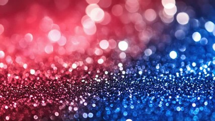 Poster - A close-up shot of a red and blue background, perfect for design and art projects