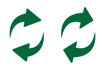Canvas Print - swap icon vector. switch icon. swap icon with two arrows. exchange arrow icons. two arrows in opposi