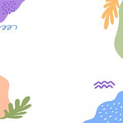  Colorful Playful Geometric Shapes Presentation Abstract Background Abstract Banner For landing page, book covers, brochures, flyers, magazines, banners, headers, presentations, wallpaper backgrounds