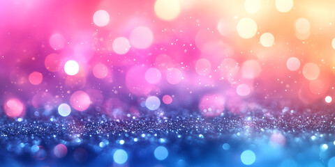Poster - Abstract blur light on sea and ocean, clear water close up colorful background.