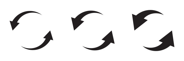 Poster - Refresh arrow symbol reload sync rotate exchange