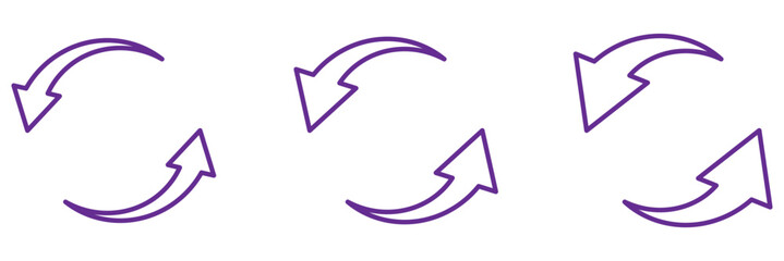Poster - Refresh arrow symbol reload sync rotate exchange