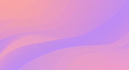 Poster - Abstract Pastel Pink Purple Blue Wavy Pattern on White Background for Modern Design