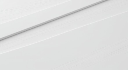 Poster - Close-up of White Textured Surface with Fine Lines and Subtle Shadows