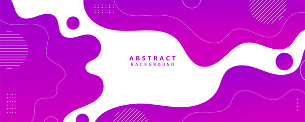 Fototapete - purple and magenta abstract design with futuristic wave forms, great for digital ads, music visuals, or youth oriented marketing.