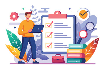 Poster - Creating an engaging online quiz experience for educational testing with characters and interactive elements
