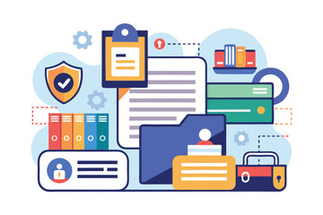 Poster - Secure document management systems for efficient file sharing and protection of sensitive information in digital environments